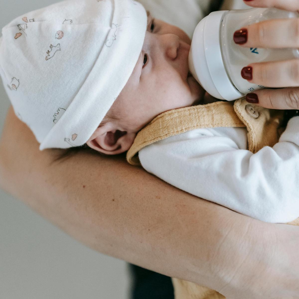 Le doy el biberón&nbsp;¿y?